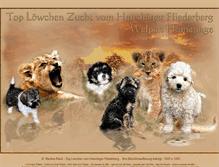 Tablet Screenshot of loewchenwelpen.de